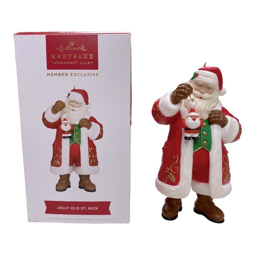 Hallmark Keepsake Jolly Old St. Nick Member Exclusive 2023 Ornament